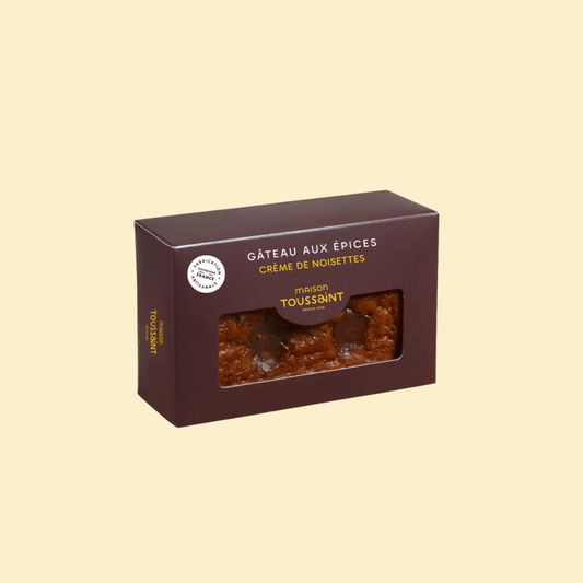 Gâteau aux épices -  Crème de Noisettes